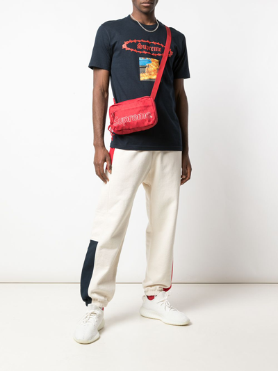 Shop Supreme Logo Print Shoulder Bag In Red