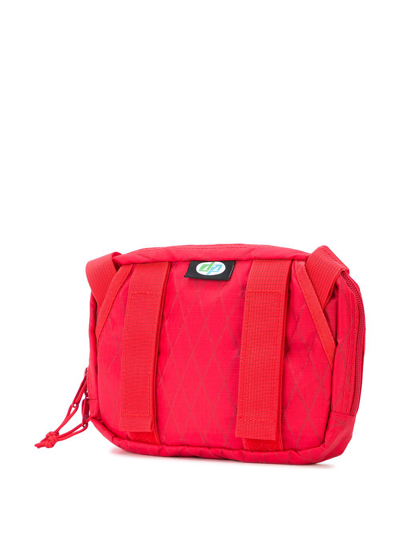 Supreme Logo Print Shoulder Bag - Red