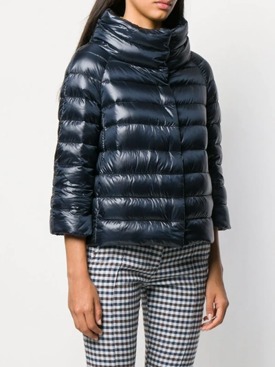 HERNO PADDED JACKET - 蓝色