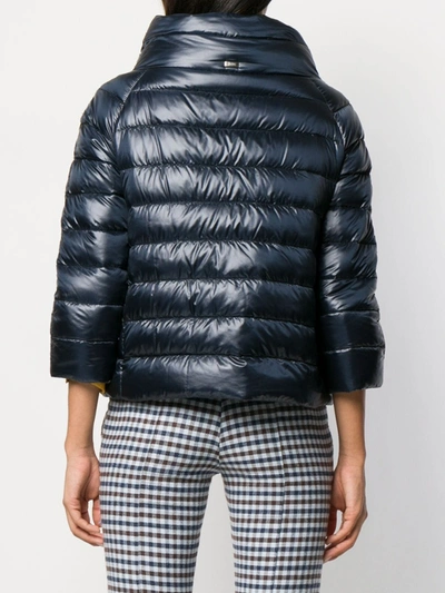HERNO PADDED JACKET - 蓝色