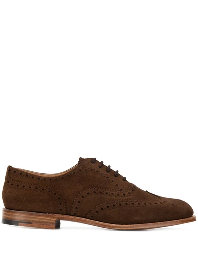 Shop Church's Burwood 2 Oxford Brogues In Brown