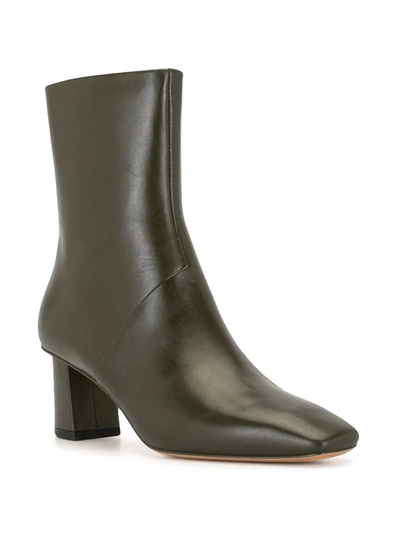 Shop 3.1 Phillip Lim Tess 60mm Square Toe Boots In Green