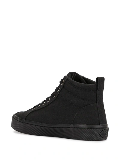 Shop Cariuma Oca Canvas High-top Sneakers In Black