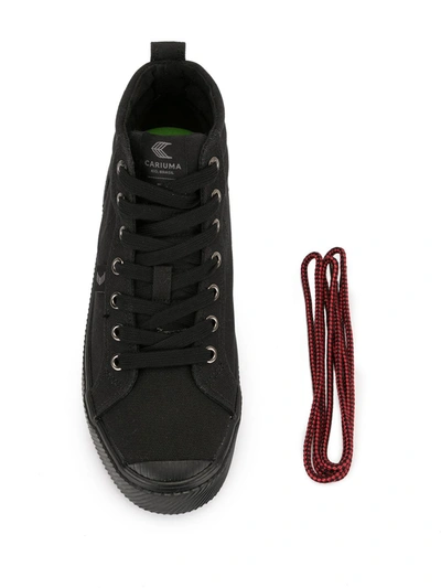 Cariuma Oca Canvas High-top Sneakers In Black