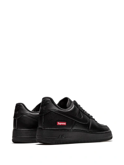 Shop Nike X Supreme Air Force 1 Low "mini Box Logo Black" Sneakers