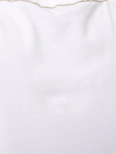 Shop Brunello Cucinelli Regular Fit T-shirt In White