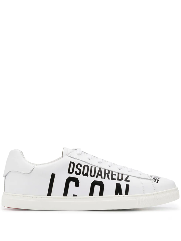 white dsquared trainers