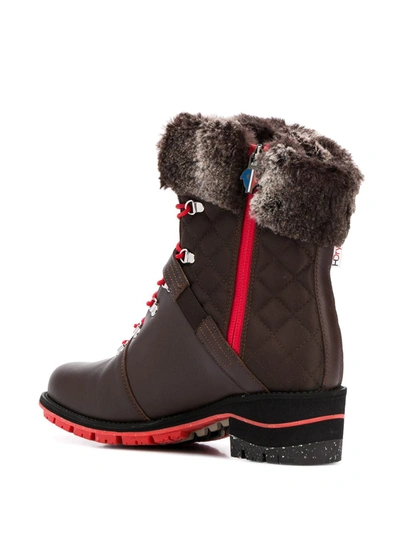 MEGÈVE LACE UP BOOTS