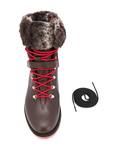 MEGÈVE LACE UP BOOTS