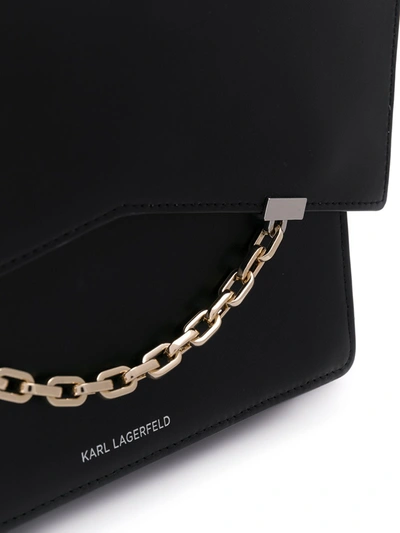 Shop Karl Lagerfeld Karl Medium Crossbody Bag In Black