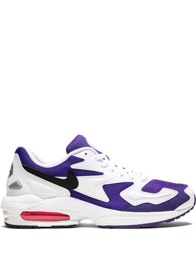 Shop Nike Air Max 2 Light Sneakers In White