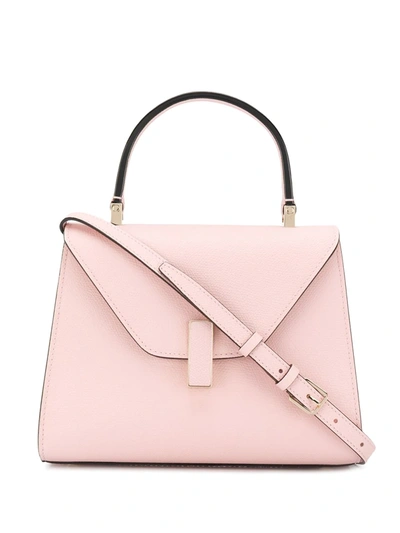 Shop Valextra Small Tote In Pink