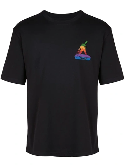 Shop Palace Jobsworth Graphic-print T-shirt In Black