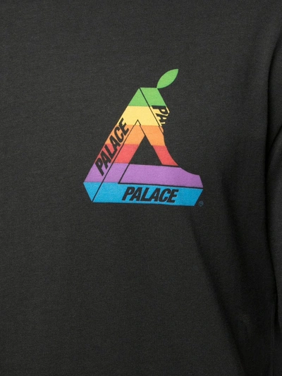 Shop Palace Jobsworth Graphic-print T-shirt In Black