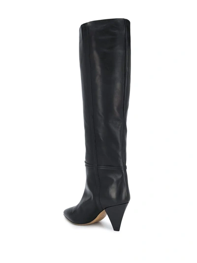 Shop Isabel Marant Harness-detail Boots In Black