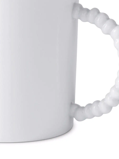 Shop L'objet Haas Mojave Porcelain Mug In 白色