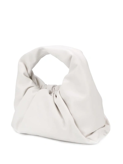 Shop Bottega Veneta The Shoulder Pouch Bag In White