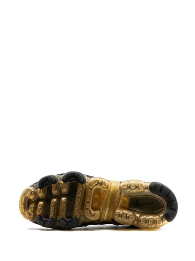 Nike Air Vapormax Plus "black/gold" Sneakers In Black