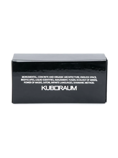 Shop Kuboraum Y3 Black Shine Sunglasses