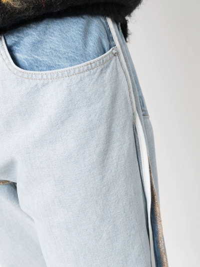 Helmut Lang Reverse 1999 Straight-leg Jeans In Blue