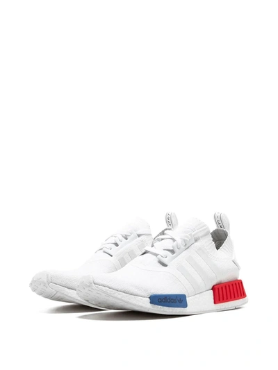 Shop Adidas Originals Nmd Runner Primeknit Sneakers In White