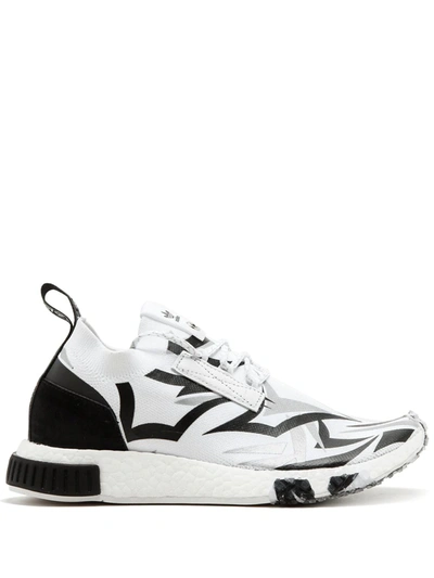 Shop Adidas Originals Nmd Racer Juice Sneakers In White