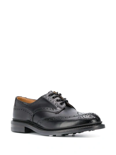 Tricker's Bourton Dainite Sole 5 Fit Lace Up Shoes In Black