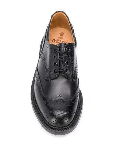 Tricker's Bourton Dainite Sole 5 Fit Lace Up Shoes In Black