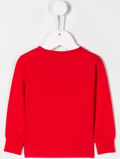 Shop Levi's Printed Logo Sweatshirt In Red