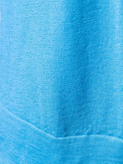 Sottomettimi One Button Cardigan In Blue