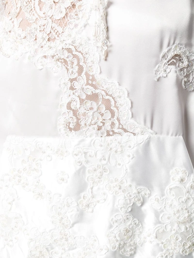 Shop A.f.vandevorst Wedding Embroidery Hoodie In White
