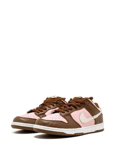 Shop Nike Dunk Low Pro Sb Sneakers In Pink