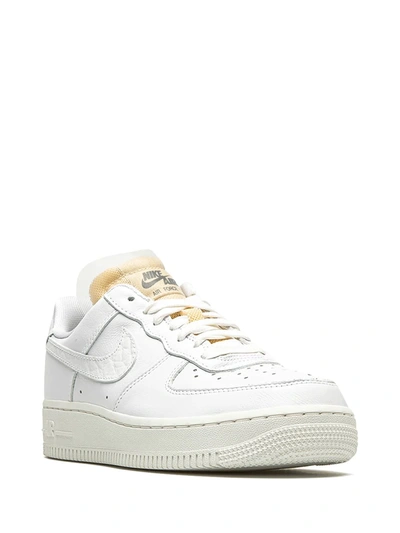 Shop Nike Air Force 1 Low "bling" Sneakers In White