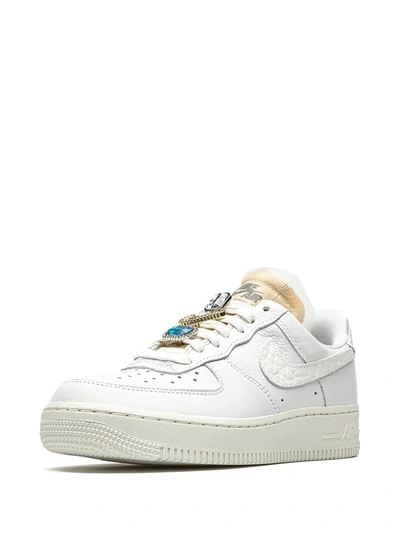 Shop Nike Air Force 1 Low "bling" Sneakers In White