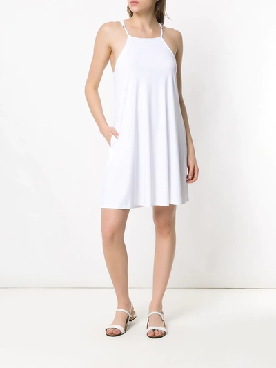 Shop Lygia & Nanny Isis Uv Swing Dress In White