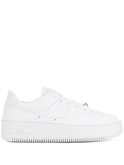 NIKE AIR FORCE 1 SNEAKERS - 白色