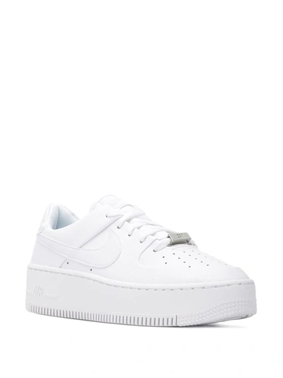 NIKE AIR FORCE 1 SNEAKERS - 白色