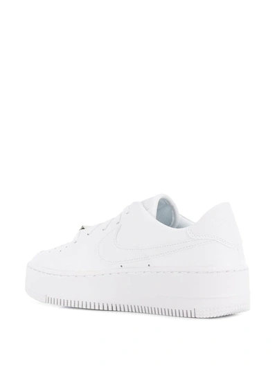 NIKE AIR FORCE 1 SNEAKERS - 白色