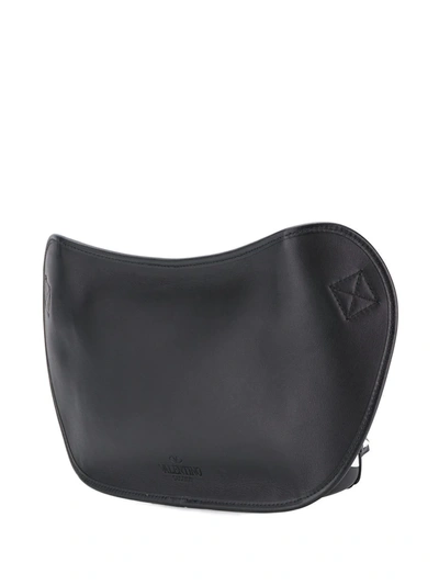 Shop Valentino Vlogo Belt Bag In Black