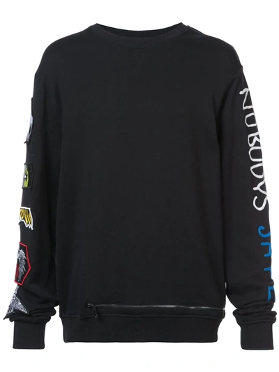 Shop Haculla Mad Max Sweatshirt In Black