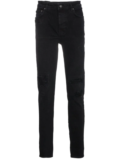 Shop Ksubi Chitch Boneyard Denim Jeans In Black