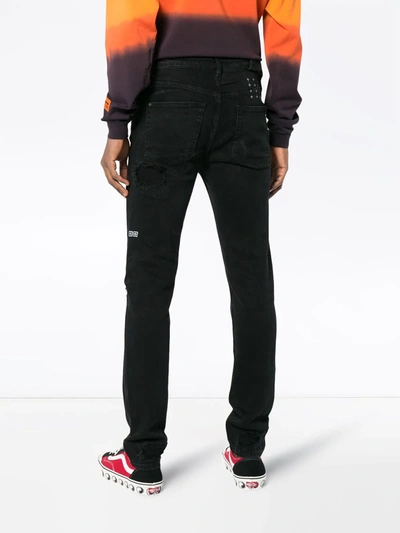 Shop Ksubi Chitch Boneyard Denim Jeans In Black