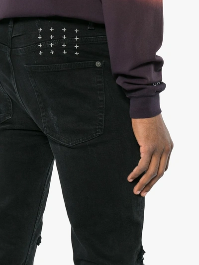 Ksubi Chitch Krow Slim-fit Jeans In Black