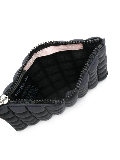 Shop No Ka'oi Chocolate Bar Quilted Purse In Grey