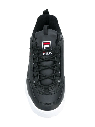 Shop Fila Disruptor Sneakers In Black