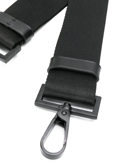 Troubadour Fabric Shoulder Strap In Black