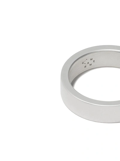 Le Gramme Le 7 Grammes Ribbon Ring In Silver