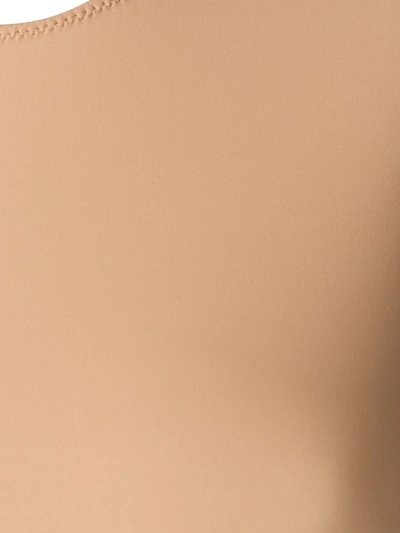 Maison Margiela Sleeveless Jersey Bodysuit In Neutrals