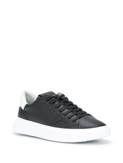 Philippe Model Sneaker In Black