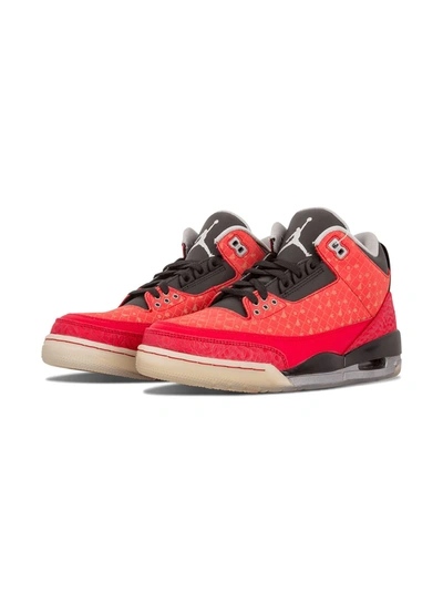 Shop Jordan Air  3 Retro "doernbecher" Sneakers In Red